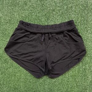 Lululemon Running Shorts Women's Size 4 Black Lightweight Performance Running